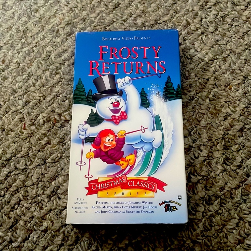 Frosty Returns VHS